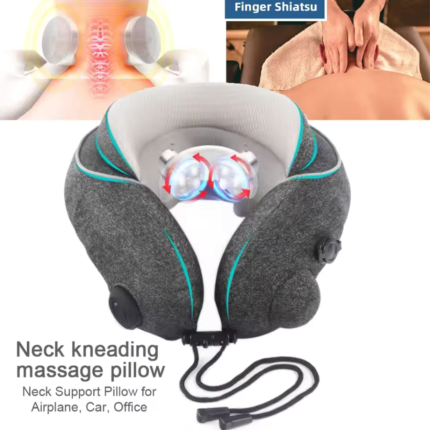 Neck Pillow/Electric Cervical and Neck Massager Kneading
